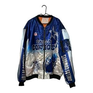 Vintage Satin Dallas Cowboys Jacket 4XL